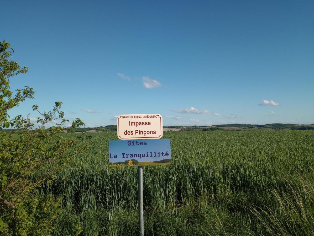Nanteuil-Auriac-de-BourzacLa Tranquillite, Le Repos别墅 外观 照片
